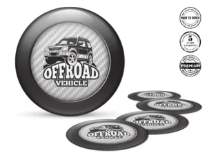 Custom Domed Decals Premium Car Labels
